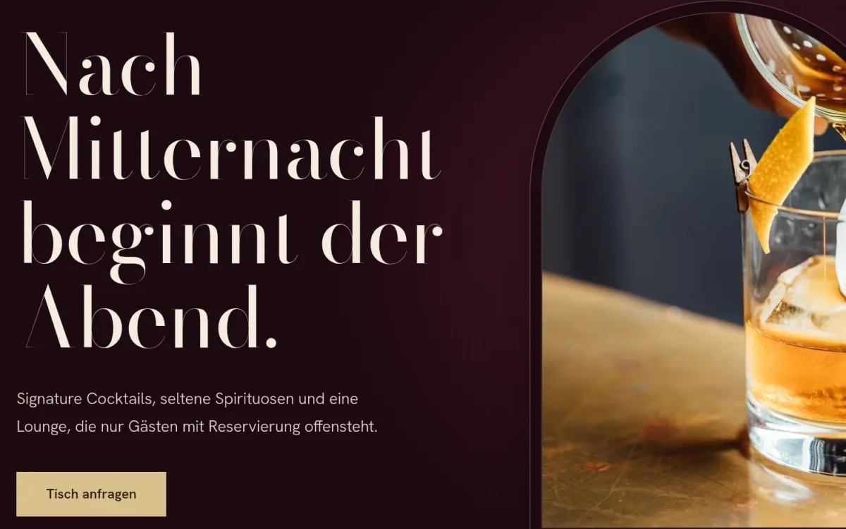 Vorschau der Website Premium Bar