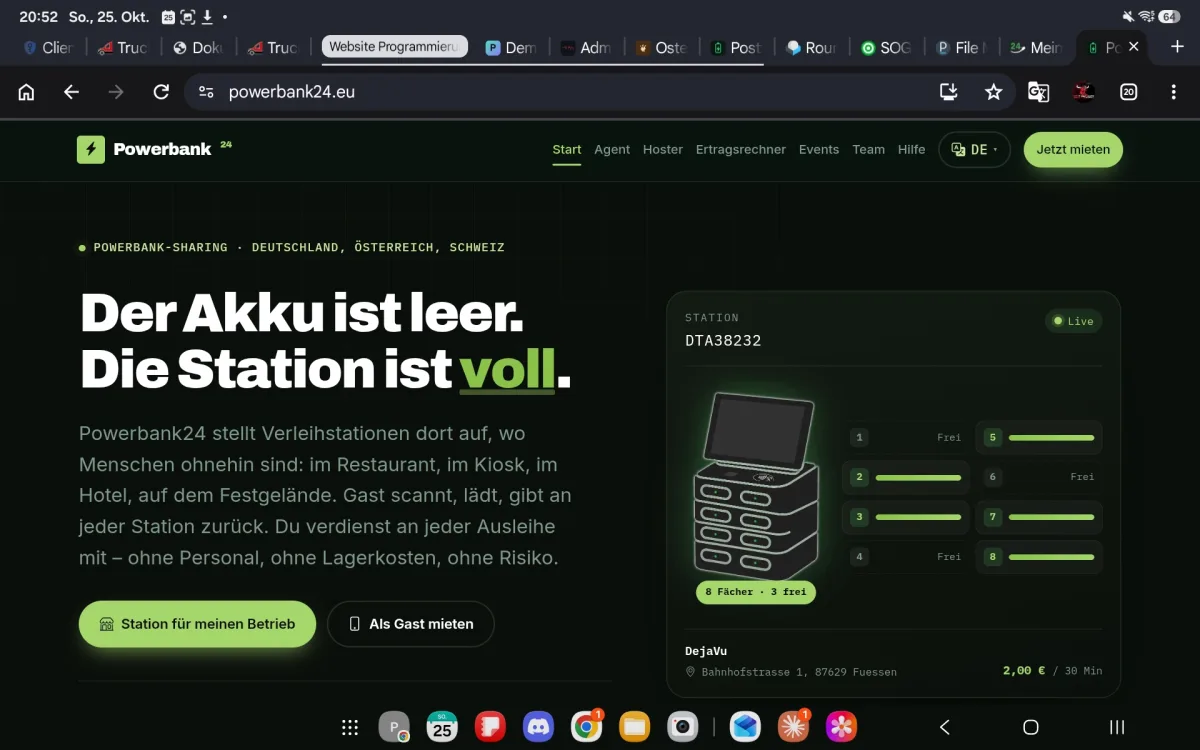 Vorschau der Website Powerbank24.eu