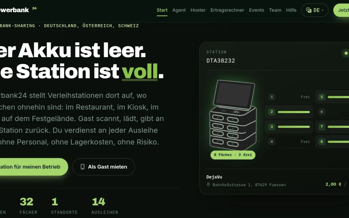 Vorschau der Website Powerbank24.eu