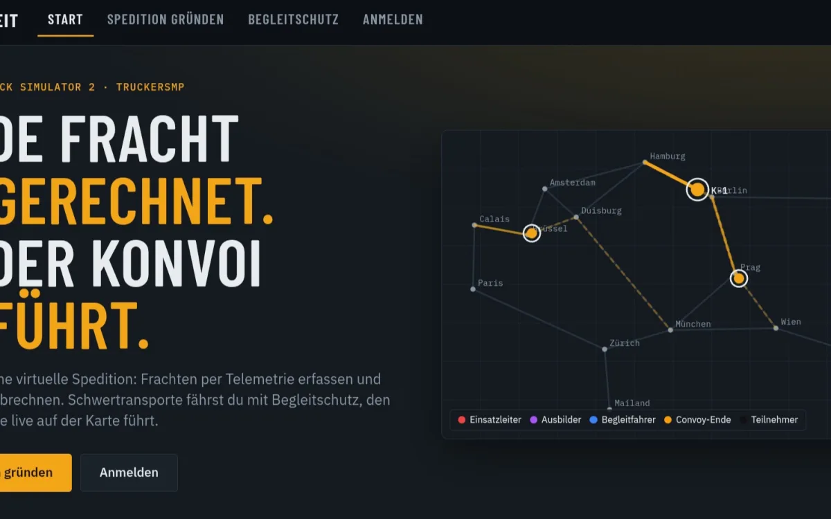 Vorschau der Website SpediSoft